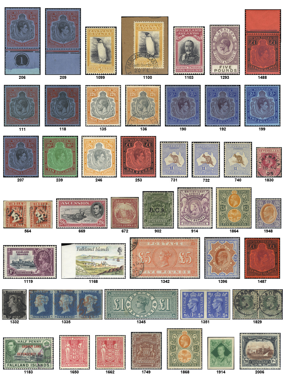 Victoria Stamp Company Public Auction 40